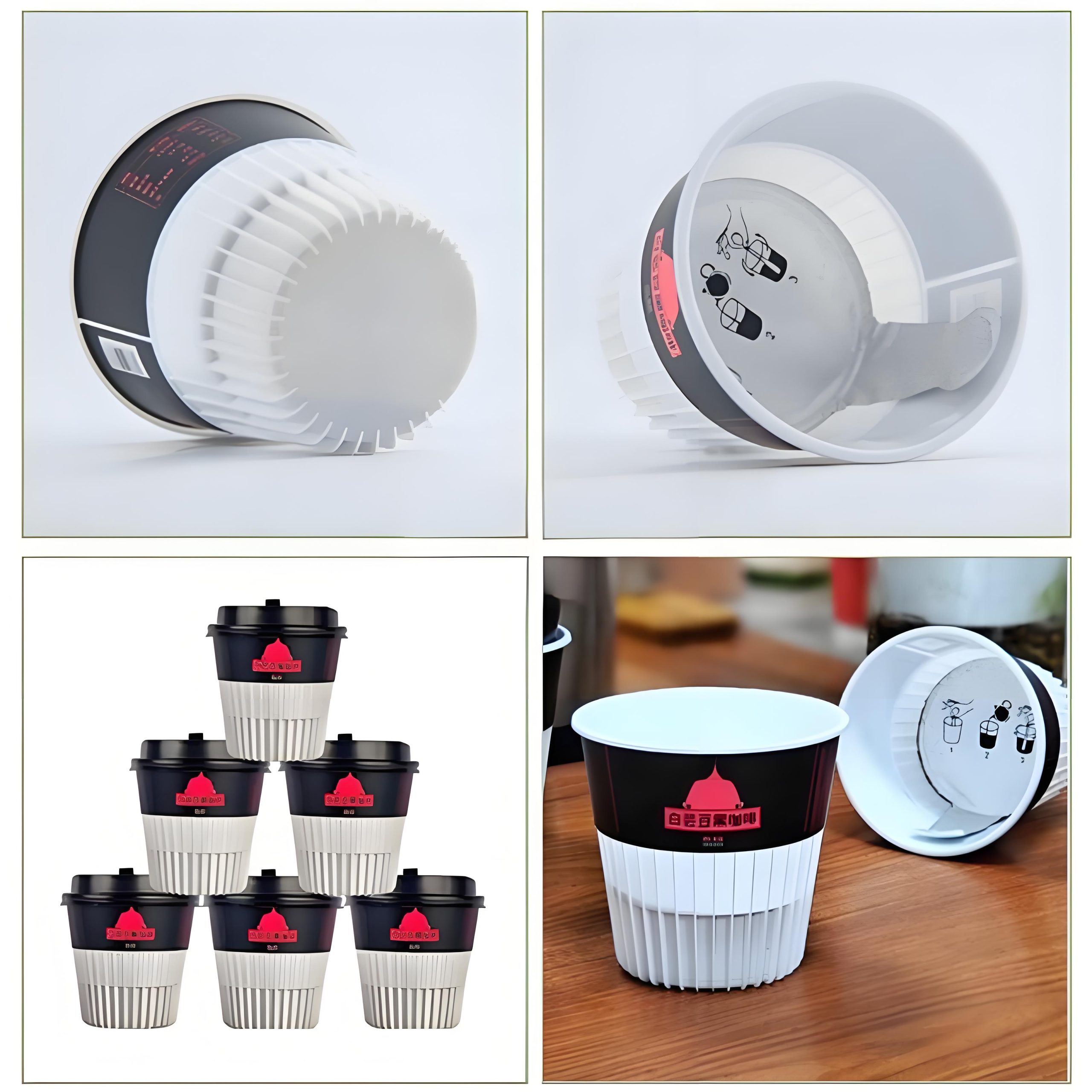 High Speed Hidden Paper Coffee Cup Filling and Sealing Machine - Image 2