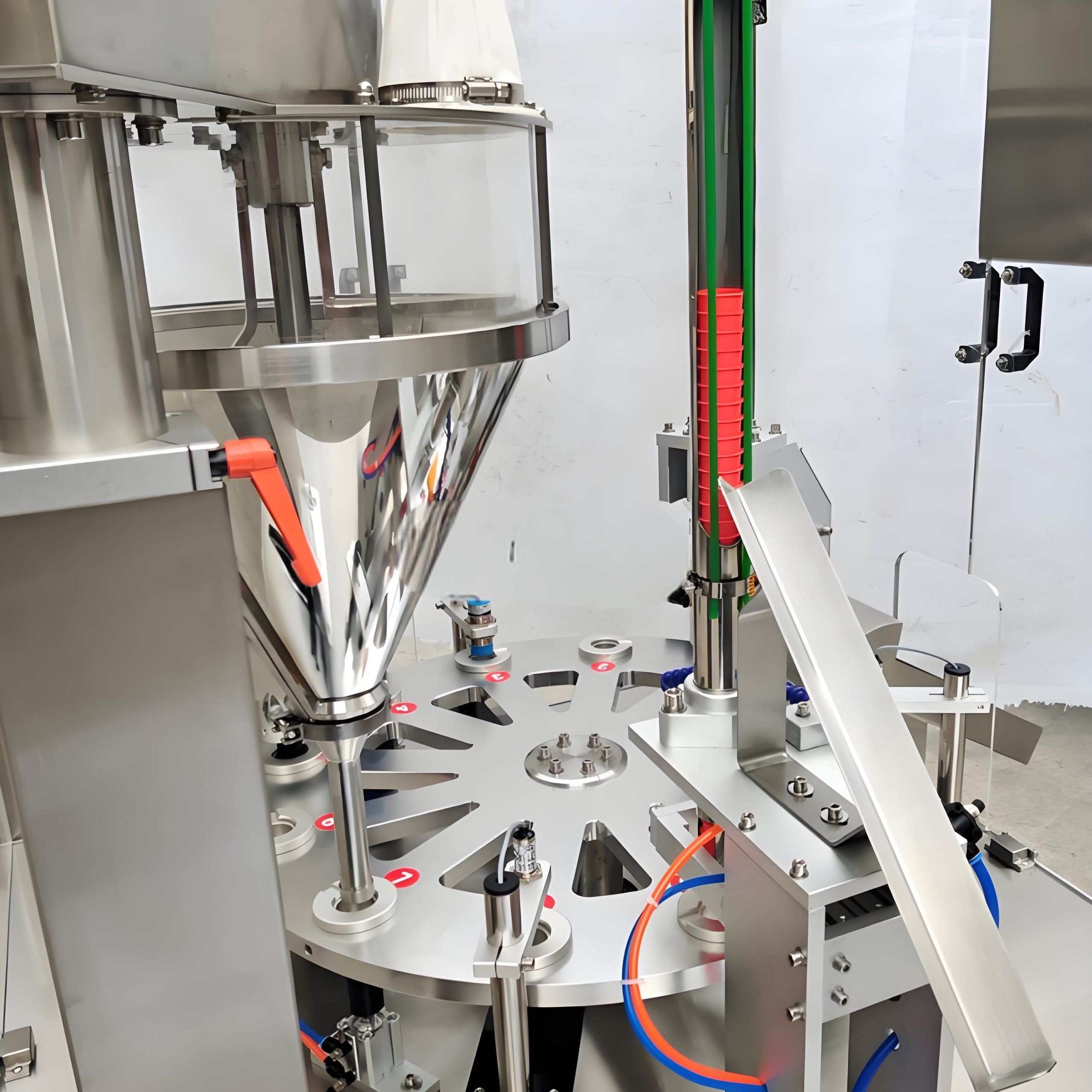 High Speed Hidden Paper Coffee Cup Filling and Sealing Machine - Image 5
