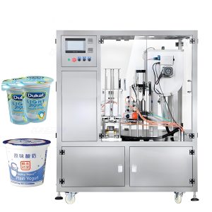 Yogurt Cup Filling and Sealing Machine