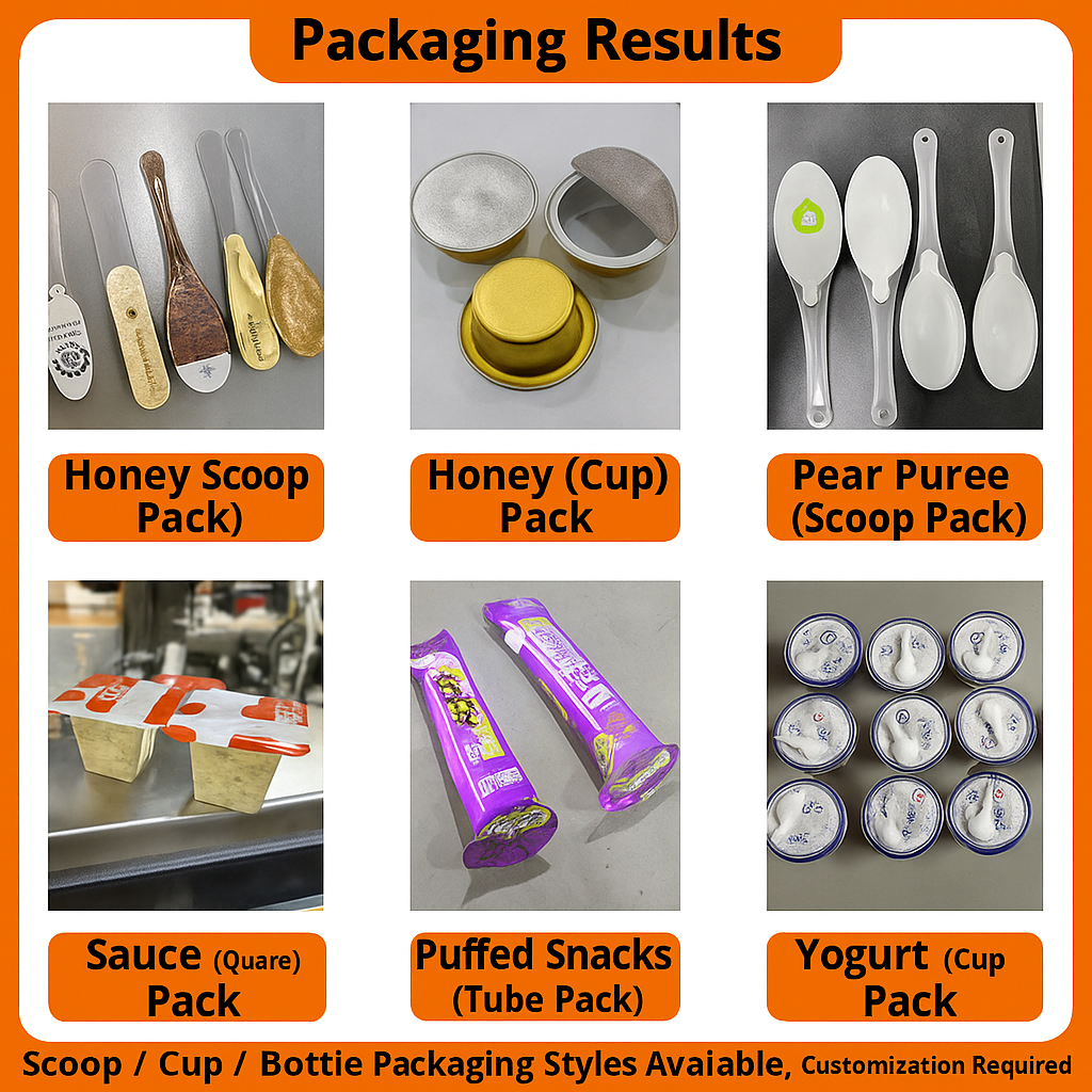 Custom Small Cup Filling & Sealing Machine for Honey - Image 2